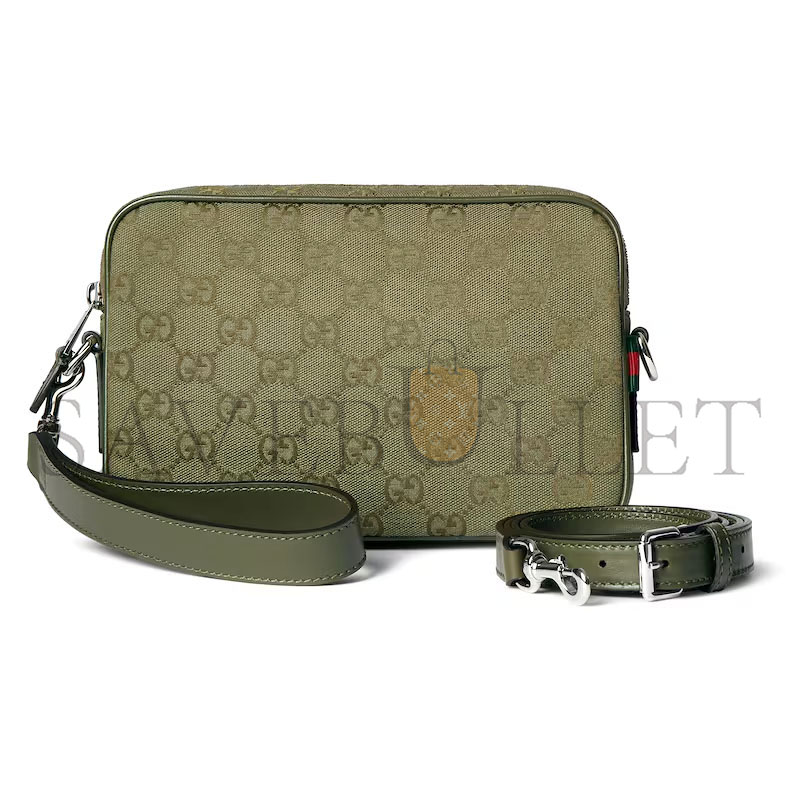 GUCCI GG CANVAS SMALL CROSSBODY BAG 834802 (23*15*5cm)